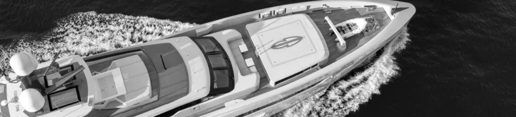 black white yacht althaus